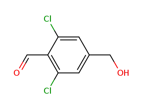 Molecular Structure of 616195-96-1 (2,6-dichloro-4-(hydroxyMethyl)benzaldehyde)