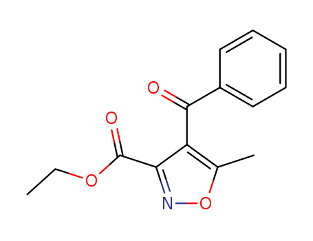 3-ISOXAZOLECARBOXYLIC ACID 4-BENZOYL-5-METHYL-,ETHYL ESTER