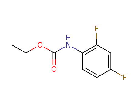 Molecular Structure of 2145-87-1 (ethyl N-(2,4-difluorophenyl)carbamate)