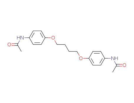 Molecular Structure of 104209-31-6 (Acetamide, N,N'-[1,4-butanediylbis(oxy-4,1-phenylene)]bis-)