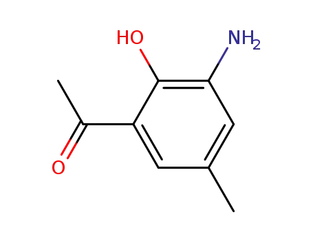 Molecular Structure of 70977-71-8 (3-AMINO-2-HYDROXY-5-METHYL ACETOPHENONE)