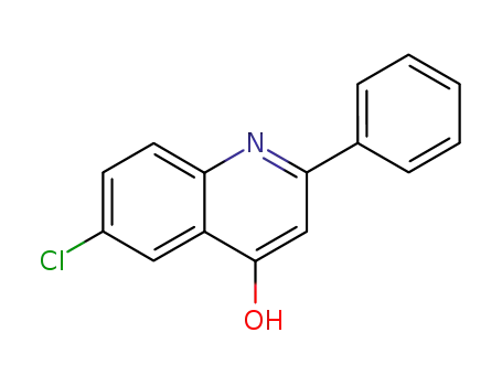 Molecular Structure of 17282-72-3 (6-CHLORO-4-HYDROXY-2-PHENYLQUINOLINE)