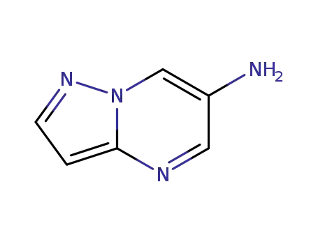 Molecular Structure of 1018125-39-7 (6-Aminopyrazolo[1,5-a]pyrimidine)