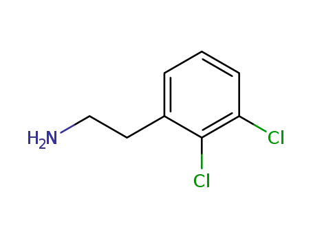 Molecular Structure of 34164-43-7 (2,3-DICHLOROPHENETHYLAMINE)