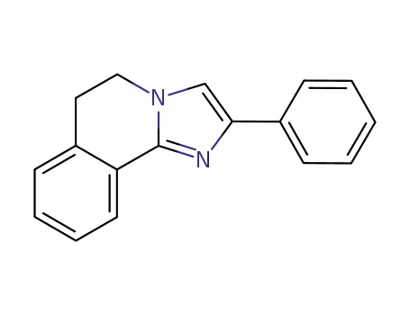 Molecular Structure of 87773-10-2 (2-Phenyl-5,6-dihydroimidazo(2,1-a)isoquinoline)