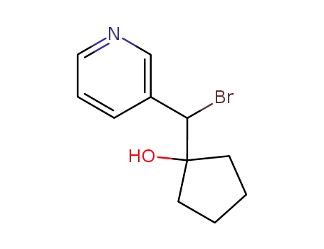 Cyclopentanol, 1-(bromo-3-pyridinylmethyl)-