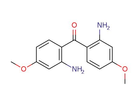 Molecular Structure of 71642-35-8 (2,2'-DIAMINO-4,4'-DIMETHOXYBENZOPHENONE)