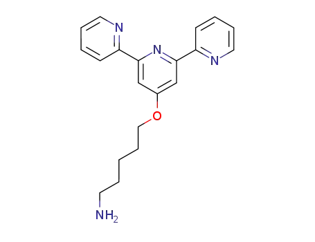 Molecular Structure of 194213-77-9 (1-Pentanamine, 5-([2,2':6',2''-terpyridin]-4'-yloxy)-)