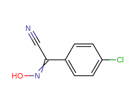 Benzeneacetonitrile, 4-chloro-a-(hydroxyimino)-