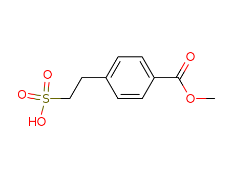 2-(4-(methoxycarbonyl)phenyl)ethanesulfonic acid