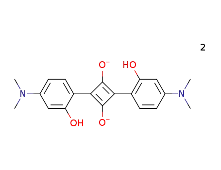 1,3-Bis[4-(dimethylamino)-2-hydroxyphenyl]-2,4-dihydroxycyclobutenediylium dihydroxide, bis(inner salt)