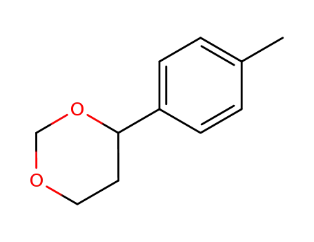 Molecular Structure of 1078-29-1 (1,3-Dioxane, 4-(4-methylphenyl)-)