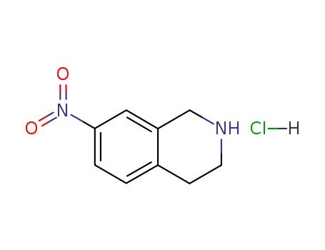 7-nitro-1,2,3,4-tetrahydroisoquinoline hydrochloride (1:1)