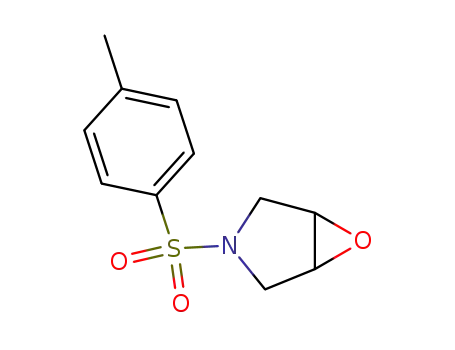 Molecular Structure of 159555-66-5 (6-Oxa-3-azabicyclo[3.1.0]hexane, 3-[(4-methylphenyl)sulfonyl]-)
