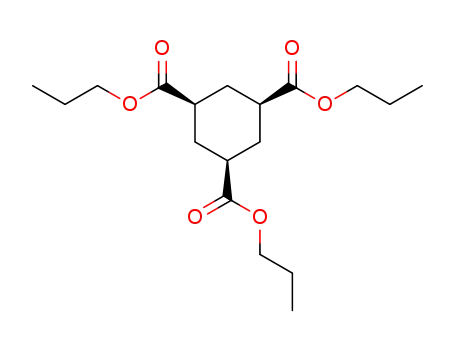 Molecular Structure of 107383-91-5 (cis,cis-tri-n-propyl cyclohexane-1,3,5-tricarboxylate)
