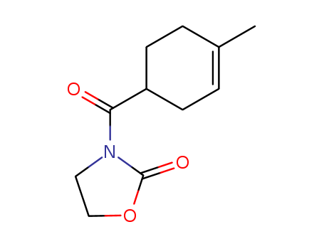 Molecular Structure of 151153-99-0 (2-Oxazolidinone, 3-[(4-methyl-3-cyclohexen-1-yl)carbonyl]-)