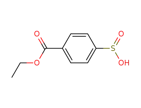 Benzoic acid, 4-sulfino-, 1-ethyl ester