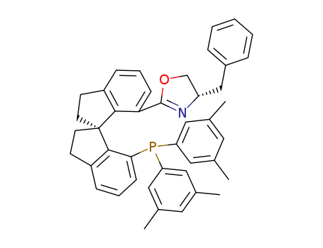 Oxazole,2-[(1S)-7'-[bis(3,5-dimethylphenyl)phosphino]-2,2',3,3'-tetrahydro-1,1'-spirobi[1H-inden]-7-yl]-4,5-dihydro-4-(phenylmethyl)-,(4S)-