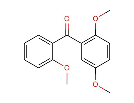 Molecular Structure of 32938-33-3 (2,2',5-Trimethoxybenzophenone)