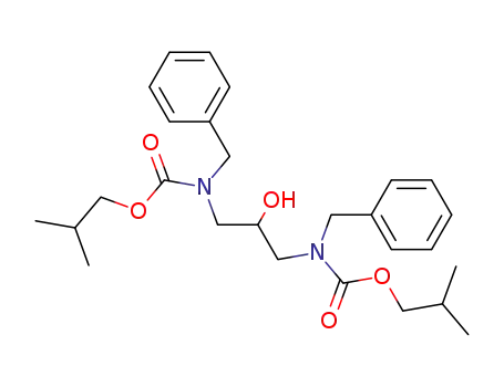 Molecular Structure of 212912-11-3 (1,3-di-[N-benzyl-N-[(isobutyloxy)carbonyl]amino]-2-hydroxypropane)