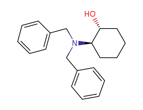 Molecular Structure of 97807-82-4 (trans-(+/-)-2-(dibenzylamino)cyclohexanol)