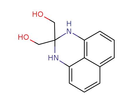 Molecular Structure of 176180-03-3 (2,3-dihydro-1H-perimidine-2,2-diyldimethanol)