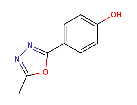 4-(5-methyl-1,3,4-oxadiazol-2-yl)phenol(SALTDATA: FREE)