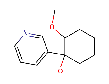 (+)-2-methoxy-1-(pyrid-3-yl)cyclohexanol
