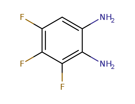 Molecular Structure of 168966-54-9 (1,2-Benzenediamine,3,4,5-trifluoro-(9CI))
