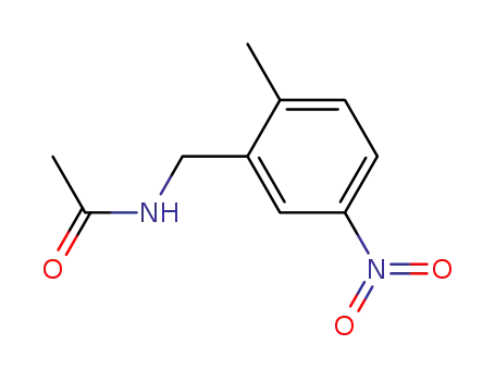 Molecular Structure of 86392-53-2 (N-(2-methyl-5-nitrobenzyl)acetamide)