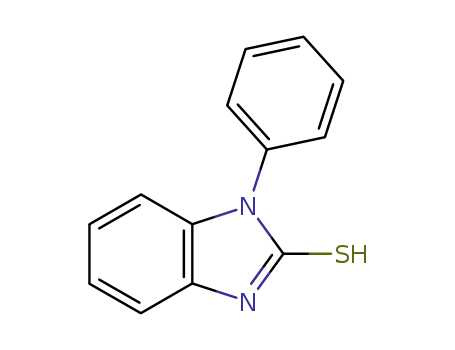 Molecular Structure of 4493-32-7 (1,3-dihydro-1-phenyl-2h-benzimidazole-2-thion)