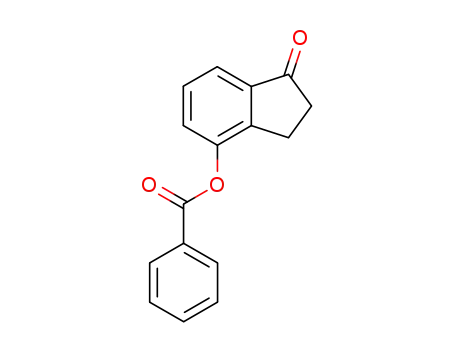 1-Oxo-2,3-dihydro-1H-inden-4-YL benzoate