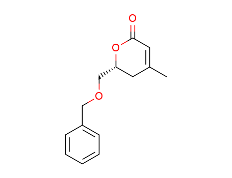 (R)-6-BENZYLOXYMETHYL-4-METHYL-5,6-DIHYDRO-PYRAN-2-ONECAS