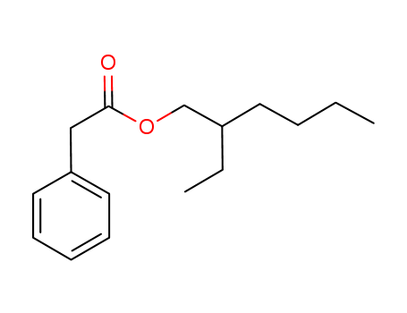 5421-30-7,Benzeneacetic acid, 2-ethylhexyl ester,2-ethylhexyl ester;2-Ethylhexyl phenylacetate;2-phenylacetic acid,2-ethylhexyl ester;Phenylacetic acid,2-ethylhexyl ester;