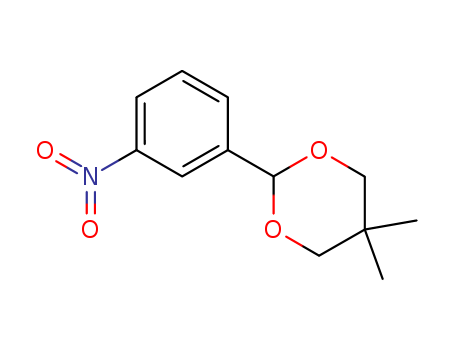 1,3-Dioxane,5,5-dimethyl-2-(3-nitrophenyl)- cas  23281-36-9
