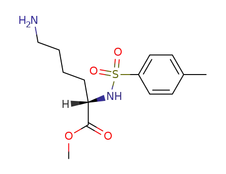 Molecular Structure of 6072-04-4 (N-tosyllysine methyl ester)