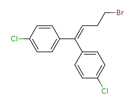 Benzene, 1,1'-(4-bromo-1-butenylidene)bis[4-chloro-