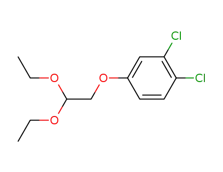 Molecular Structure of 98919-15-4 (1,2-DICHLORO-4-(2,2-DIETHOXYETHOXY)BENZENE)