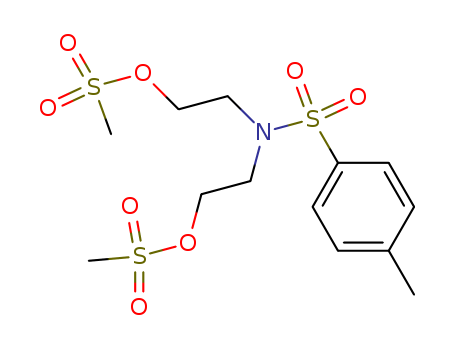 4-methyl-N,N-bis(2-methylsulfonyloxyethyl)benzenesulfonamide cas  52601-81-7