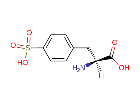 Molecular Structure of 34023-49-9 (4-SULFONIC ACID-L-PHENYLALANINE)