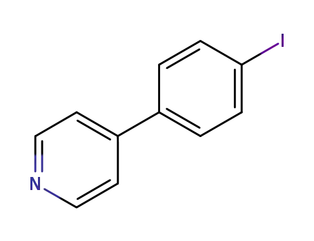 Molecular Structure of 83420-59-1 (4-(4-Iodophenyl)pyridine)
