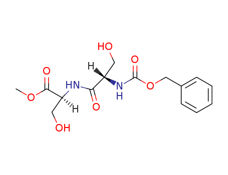 methyl 3-hydroxy-2-[(3-hydroxy-2-phenylmethoxycarbonylamino-propanoyl)amino]propanoate cas  5874-76-0