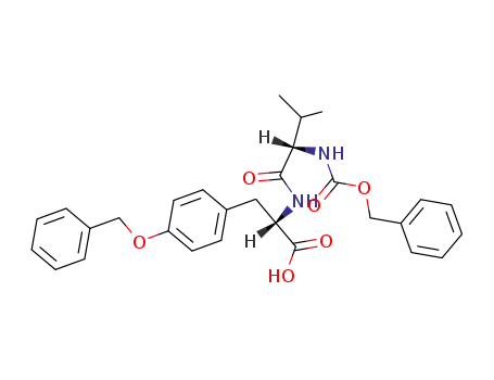 Molecular Structure of 264887-57-2 (N-benzoxycarbonyl-L-valyl-O-benzyl-L-tyrosine)