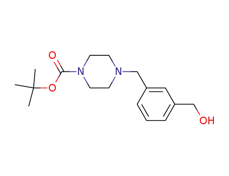 Tert-butyl 4-[3-(hydroxymethyl)benzyl]tetrahydro-1(2H)-pyrazinecarboxylate