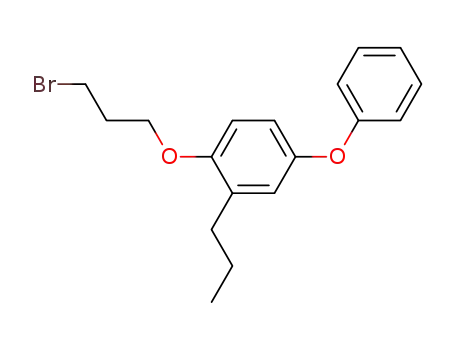 Molecular Structure of 228579-10-0 (Benzene, 1-(3-bromopropoxy)-4-phenoxy-2-propyl-)