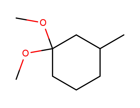 Molecular Structure of 18349-16-1 (3-Methylcyclohexanone dimethyl acetal)