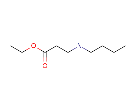 Molecular Structure of 10494-81-2 (ethyl N-(n-butyl)-b-aminopropionate)