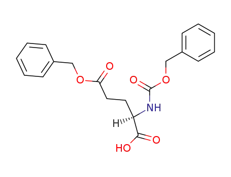 Molecular Structure of 59486-73-6 (Z-D-GLU(OBZL)-OH)
