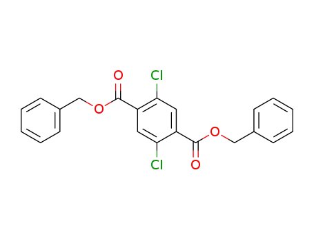 Molecular Structure of 863904-41-0 (2,5-dichloro-terephthalic acid dibenzyl ester)
