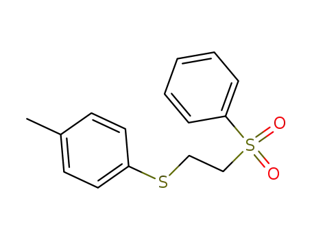 2-[(4-methylphenyl)sulfanyl]ethyl phenyl sulfone